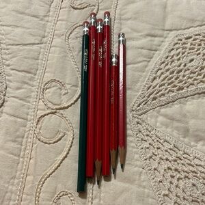 Red and Green Pencils Set Vintage